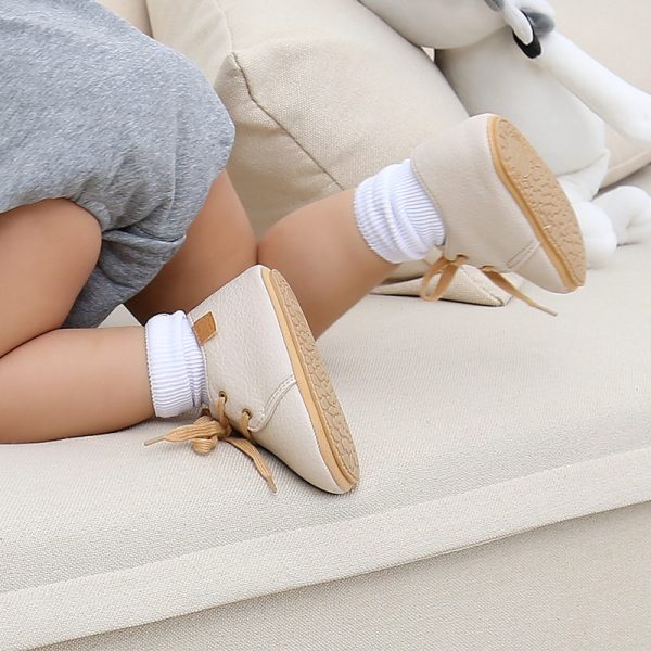 Anti-slip Leather Shoes For Baby - Image 6