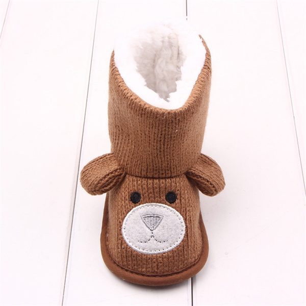 Baby's Warm Soft High Cotton Shoes - Image 7