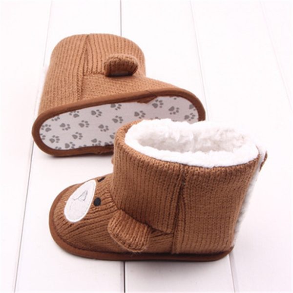 Baby's Warm Soft High Cotton Shoes - Image 6